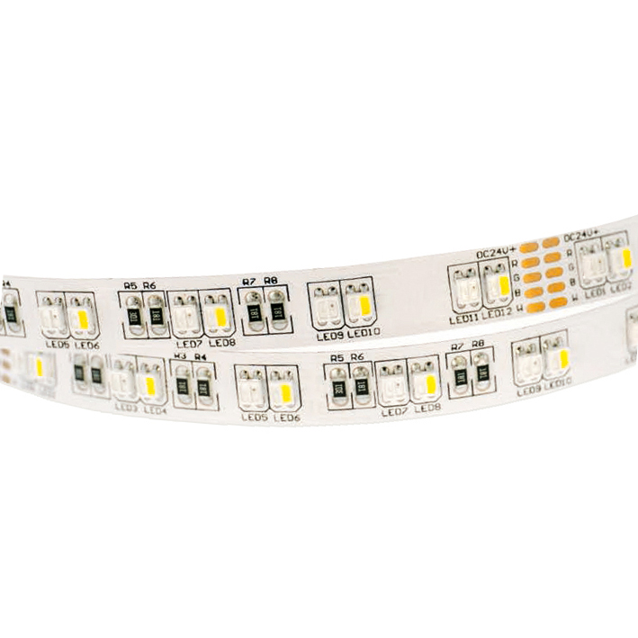 RGB+W 24V IP65 20W/m, 5m