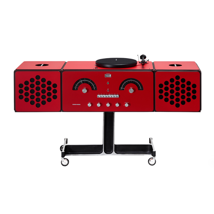 radiofonografo RR226 fo-st, rosso